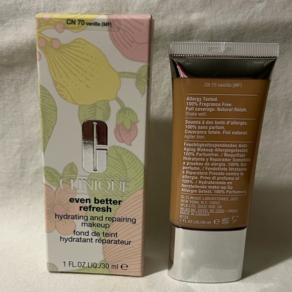 🌟NIB🌟 Vanilla Even Better Refresh Hydrating & Repairing Foundation SEALED! - Picture 8 of 9